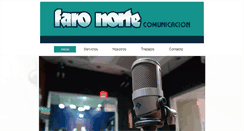 Desktop Screenshot of faronorte.es